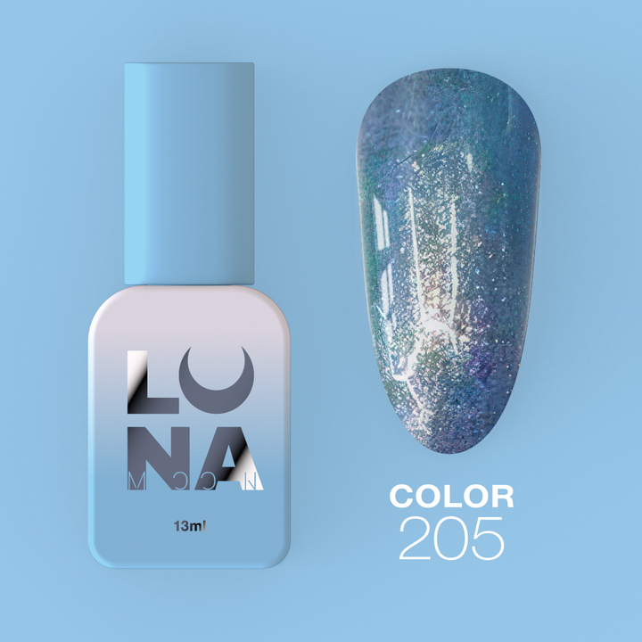 LUNAmoon. Gel Polish #205, 13 ml, gel polish — LUNAmoon, NAILSMADE