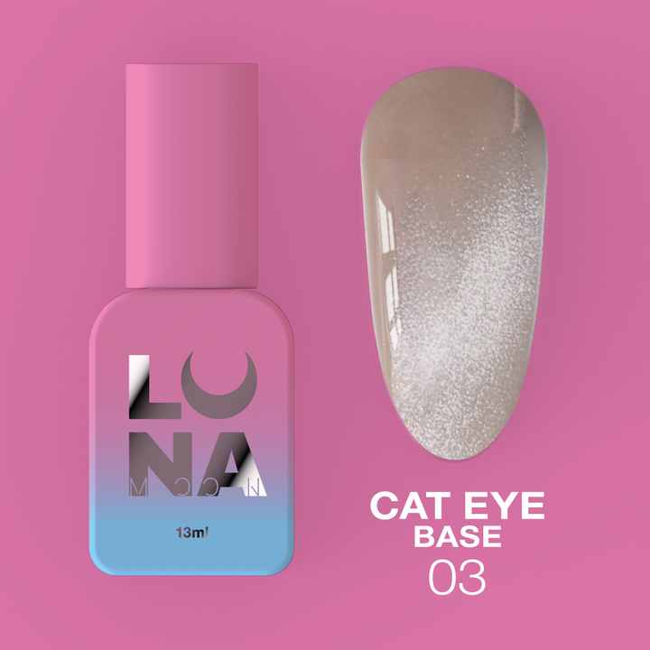 LUNAmoon. Cat Eye Base #03, 13 ml, base "œil de chat" #2