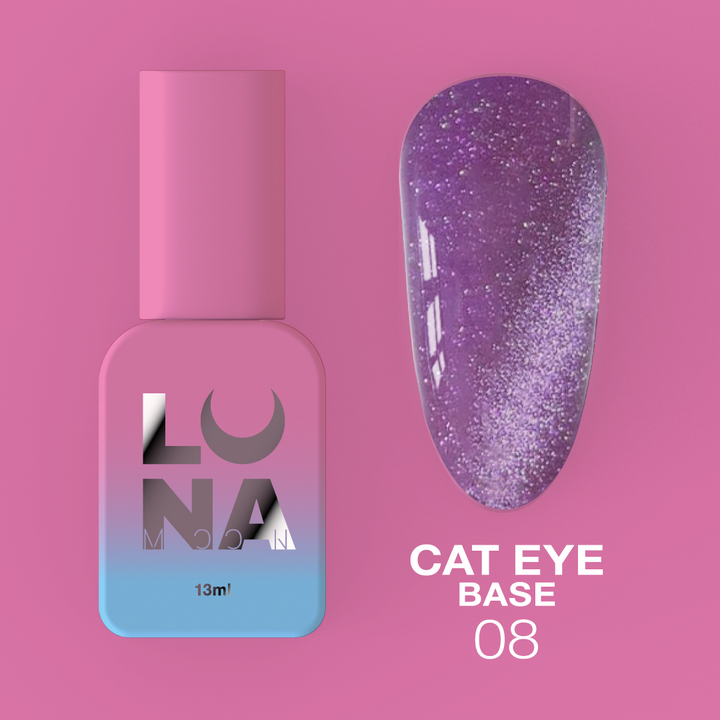LUNAmoon. Cat Eye Base #08, 13 ml, base "ojo de gato" #2