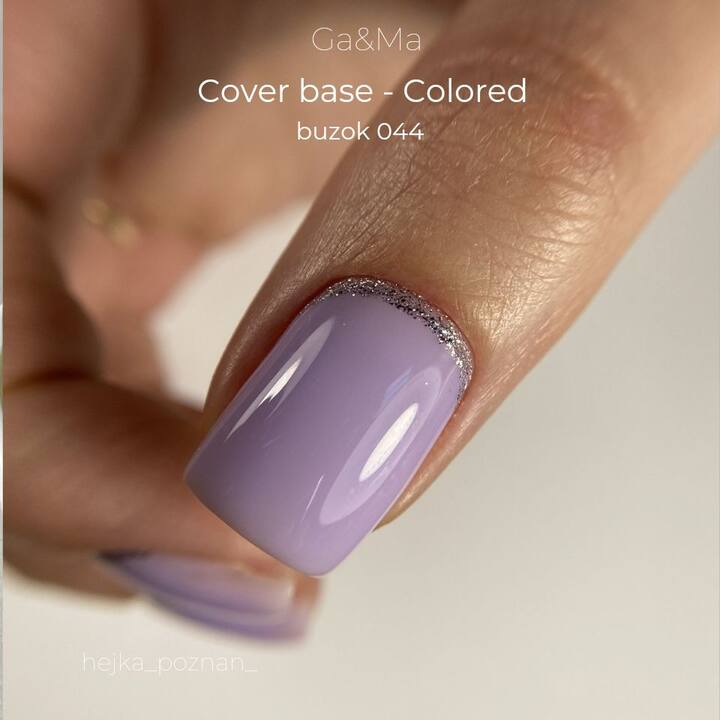 GA&MA. Colored base #44, Lilac, 15 ml, base colorée, Lilas #7