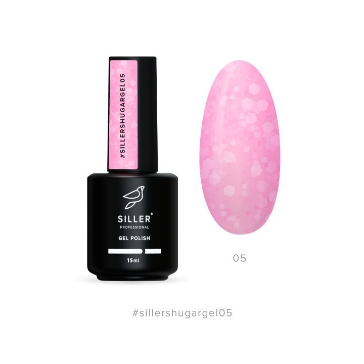 SILLER Gel Polish Sugar №5, 15 ml, гель-лак #1