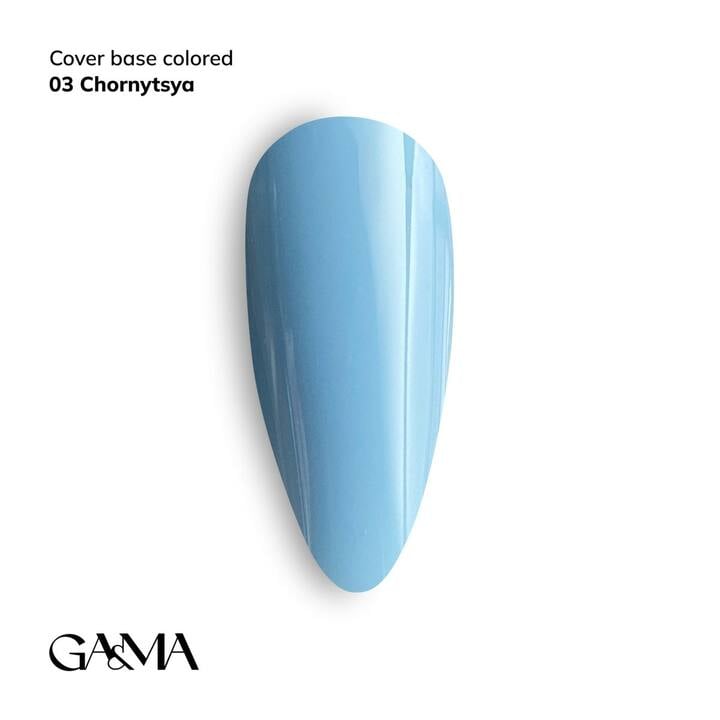 GA&MA. Colored base #3 Blueberry, 15 ml, base colorata, mirtillo #1