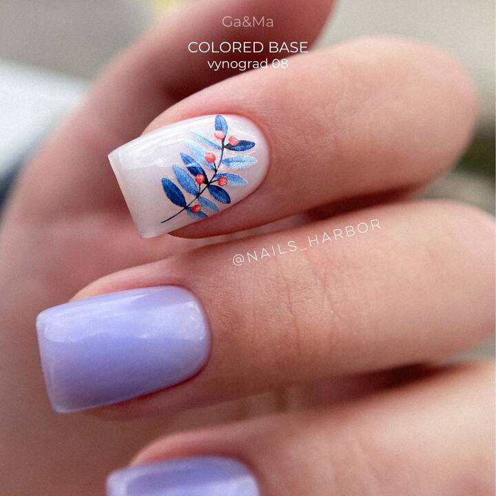 GA&MA. Colored base #8, UVA, base colorata, Uva, 15 ml #7