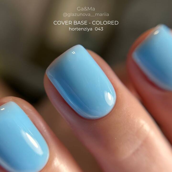 GA&MA. Colored base #43, Hydrangea, 15 ml, base colorata, Ortensia #4