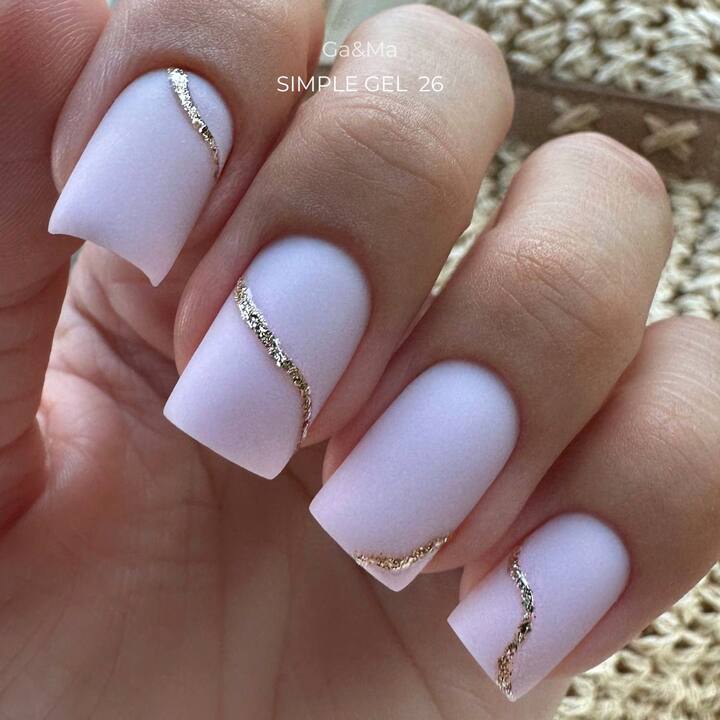 GA&MA. Simple builder gel #26 Pale Pink, 30 ml, Builder Gel ohne Feilen, zart-rosa #5
