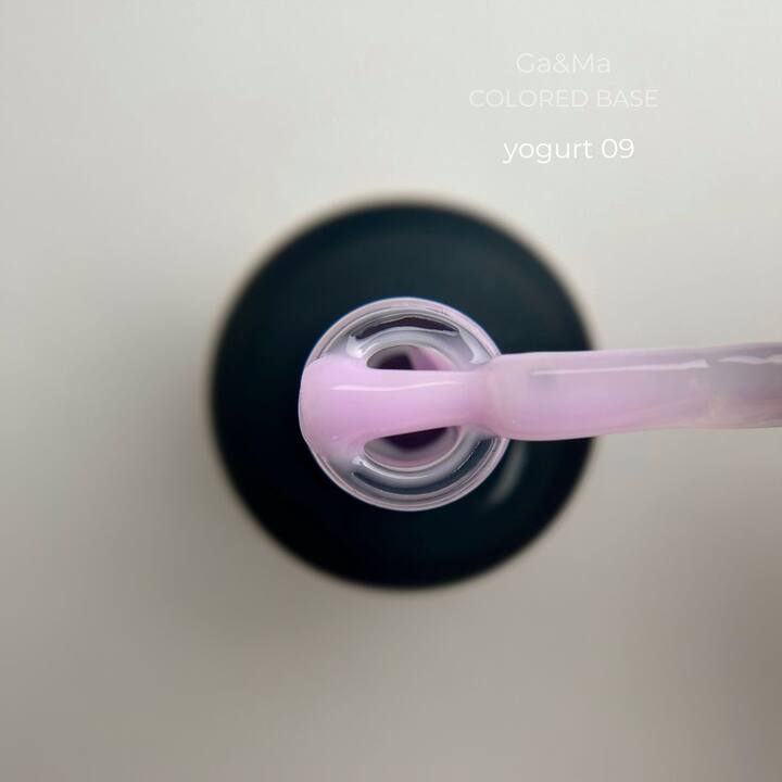 GA&MA. Colored base #9, YOGURT, base colorata, Yogurt, 15 ml #5