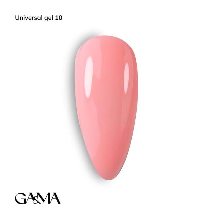 GA&MA. Universal gel 10, гель без опилу, рідкий, 15 ml #1