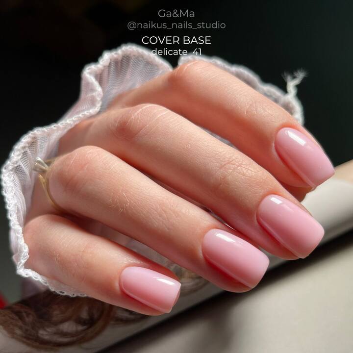 GA&MA. Cover base #41 DELICATE, 15 ml (формула одного шару) #4