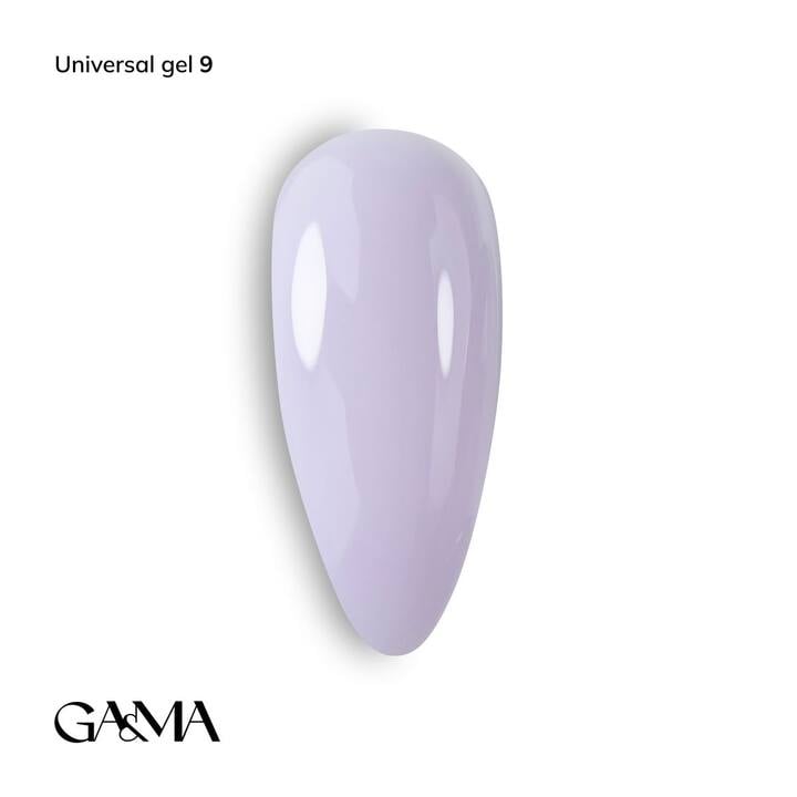 GA&MA. Universal gel #9, гель без опилу, рідкий, 30 ml #1