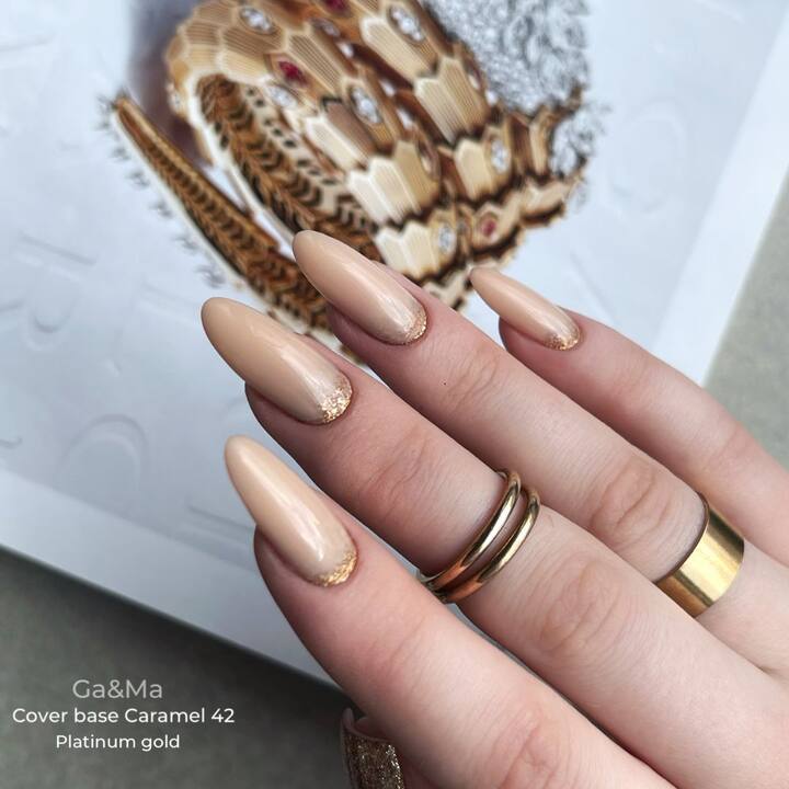 GA&MA. Cover base #42 CARAMEL, 30 ml (formula a uno strato) #3