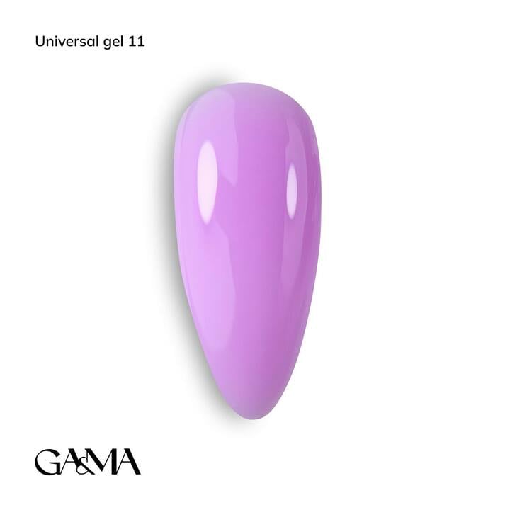 GA&MA. Universal gel 11, гель без опилу, рідкий, 15 ml #1
