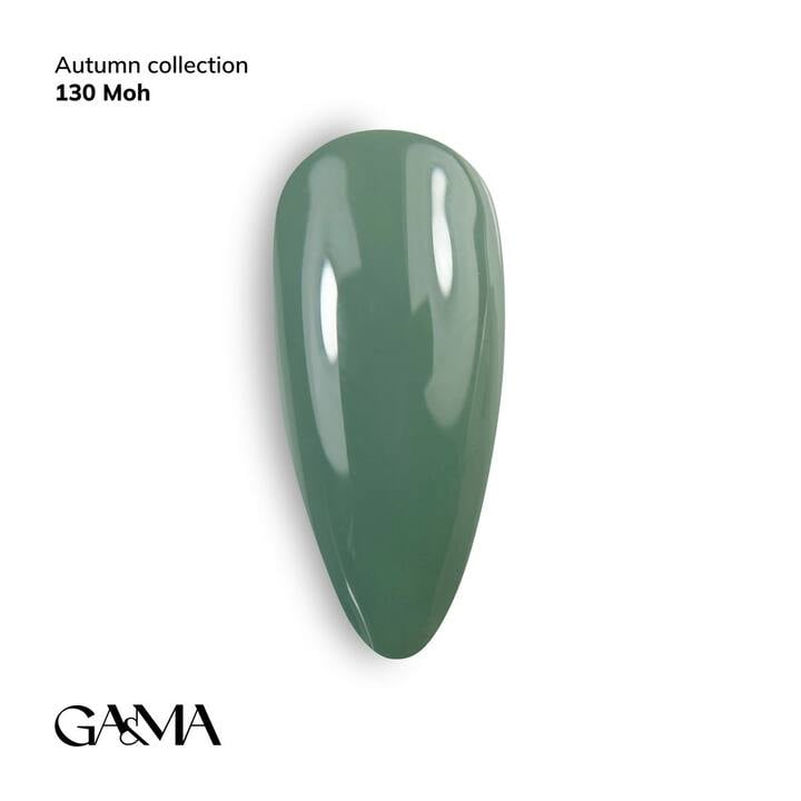 GA&MA. Gel polish #130 Moss, 10 ml, gel polish, musgo #3