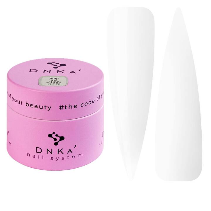 DNKa’ Jelly Gel #0007 White, 15 ml, гель-желе #1