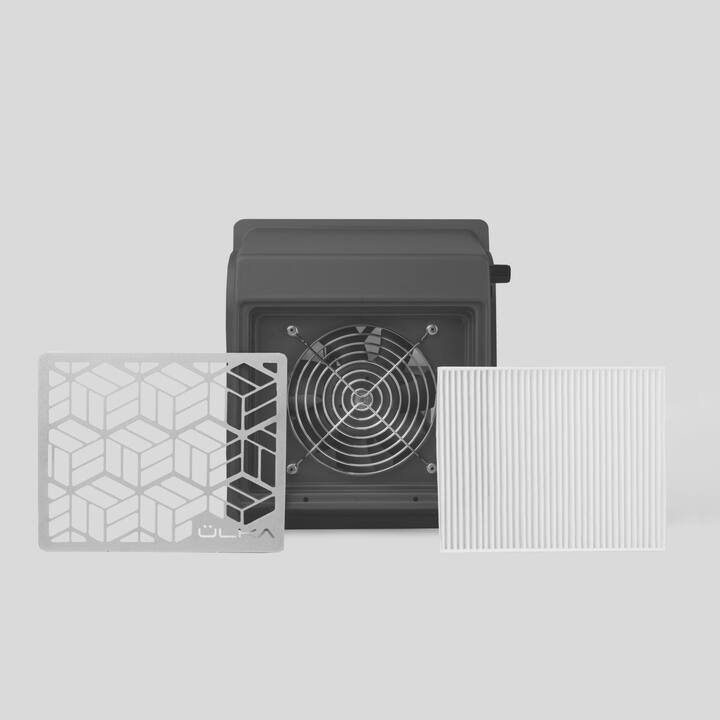 Desktop Nail dust Collector "Ülka Tiny Black", Витяжка настільна, чорна #9