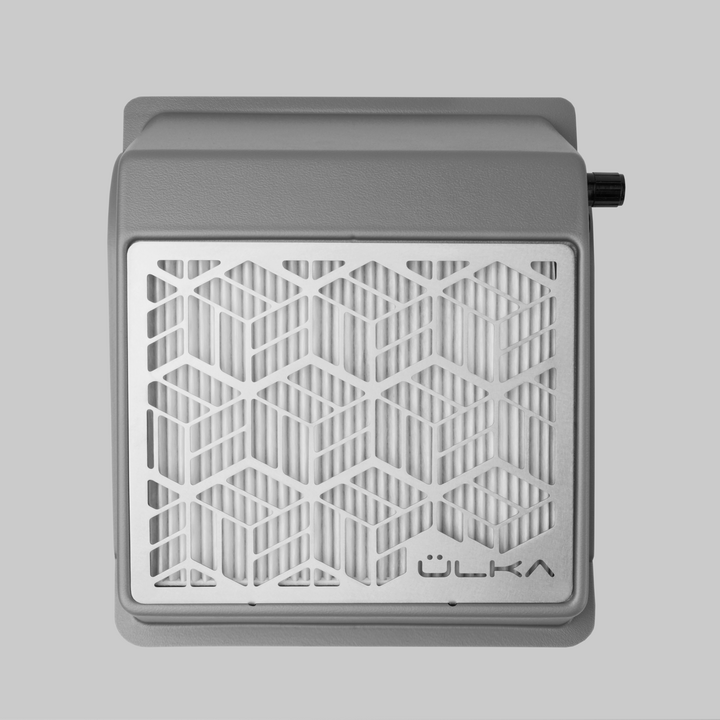 Desktop Nail dust Collector "Ülka Tiny Grey", Витяжка настільна, сіра (під замовлення) #2