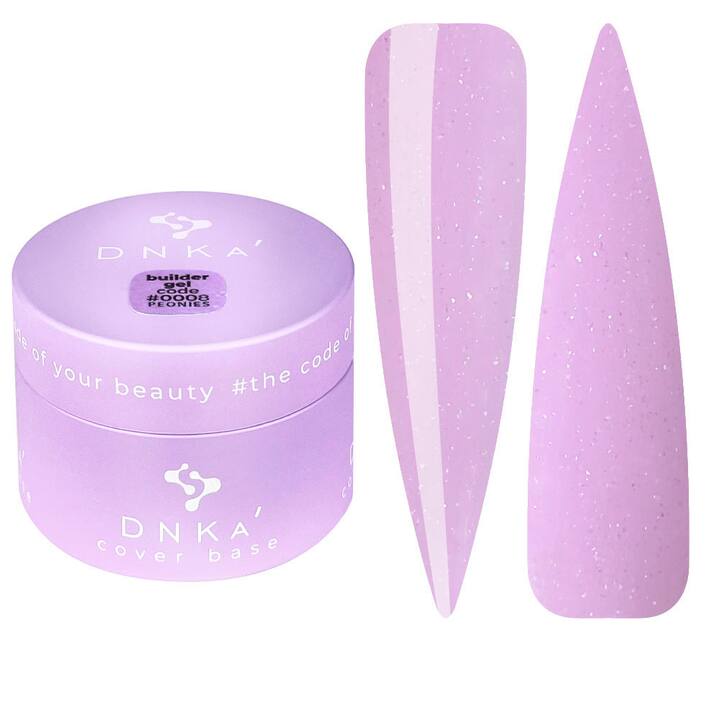 DNKa’ Builder Gel #0008 Peonies, 30 ml, гель для моделювання #1