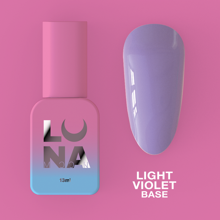 LUNAmoon. Color Base, LIGHT VIOLET, 13 ml #2