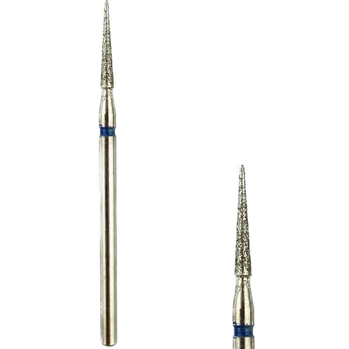 Фреза алмазна "КОНУС" синя, Ø 1.8 mm, гостра #1