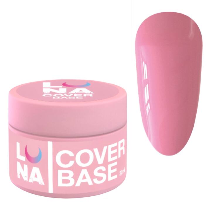 LUNAmoon. Cover BASE #15, PALE PINK, 30 ml #2