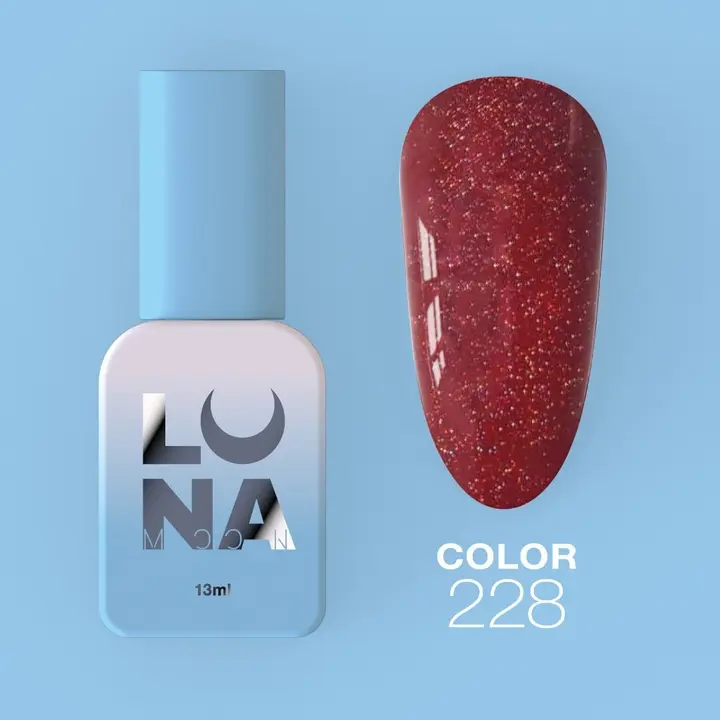 LUNAmoon. Reflection Gel Polish #228, 13 ml, odblaskowy gel polish #2