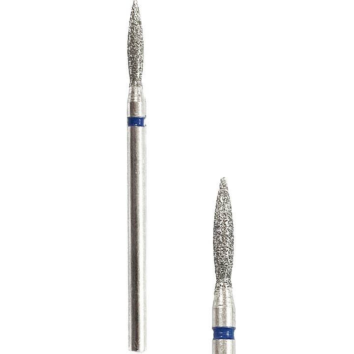 Diamantfräser "Flamme" blau, Ø 1.8 mm #1