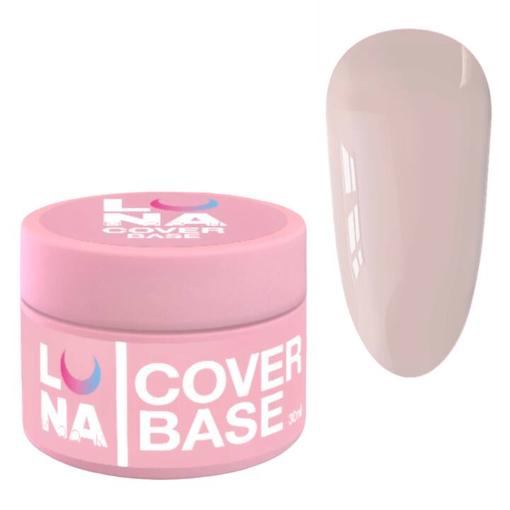 LUNAmoon. Cover Base #7, CREME BRULEE, 30 ml #2