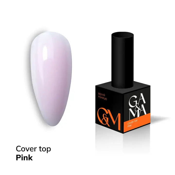 GA&MA. Cover Top Pink, 10 ml, Top camouflage, Rose #1