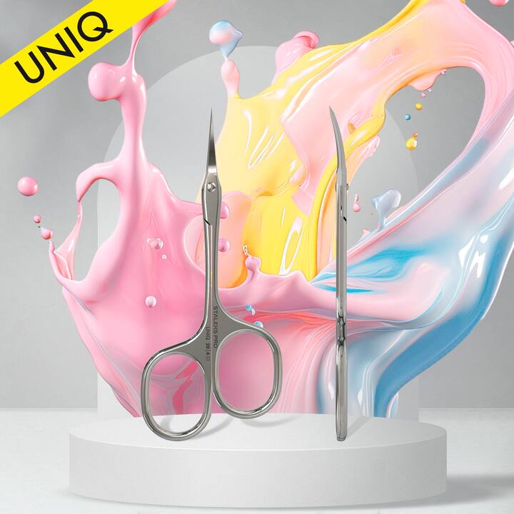 STALEKS Cuticle scissors, Ножиці для кутикули «Asymmetric» UNIQ 20 TYPE 4 #5