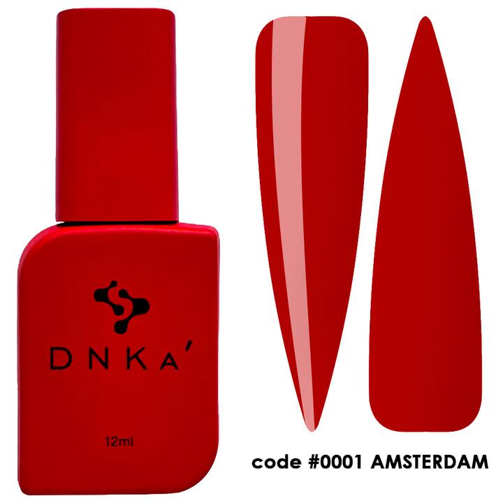 DNKa’ Cover Top, #0001 Amsterdam, 12 ml, кольоровий топ без липкого шару #1