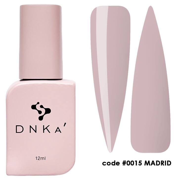 DNKa’ Cover Top, #0015 Madrid, 12 ml, кольоровий топ без липкого шару #1
