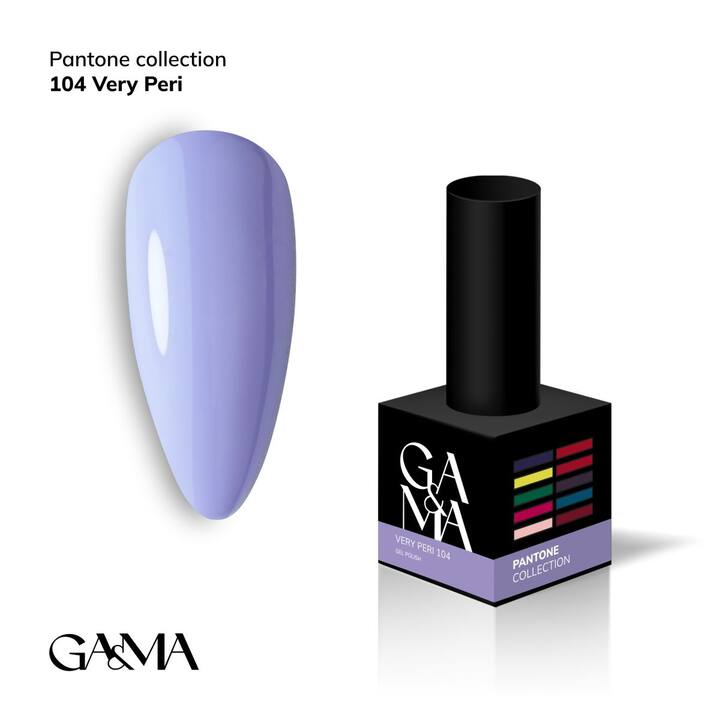 GA&MA. Gel polish #104 VERY PERI, 10 ml #1