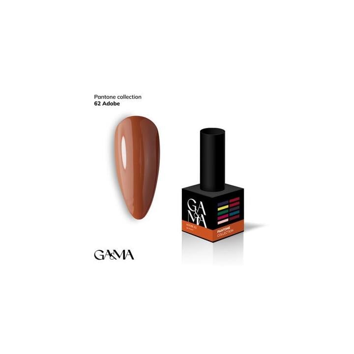 GA&MA. Gel polish #62 ADOBE, 10 ml, гель-лак #1