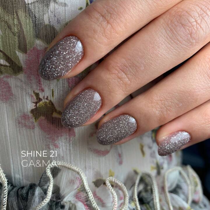 GA&MA. Reflective Gel polish SHINE #21, 10 ml, гель-лак світловідбиваючий ( попередня упаковка) #3