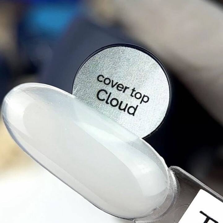 TOUCH. Cover Top coat, #01, Cloud, 13 ml #3