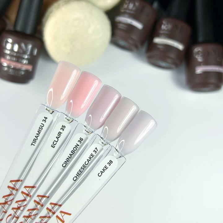 GA&MA. Cover base #35 ECLAIR, 15 ml, ОНОВЛЕНА ФОРМУЛА #3