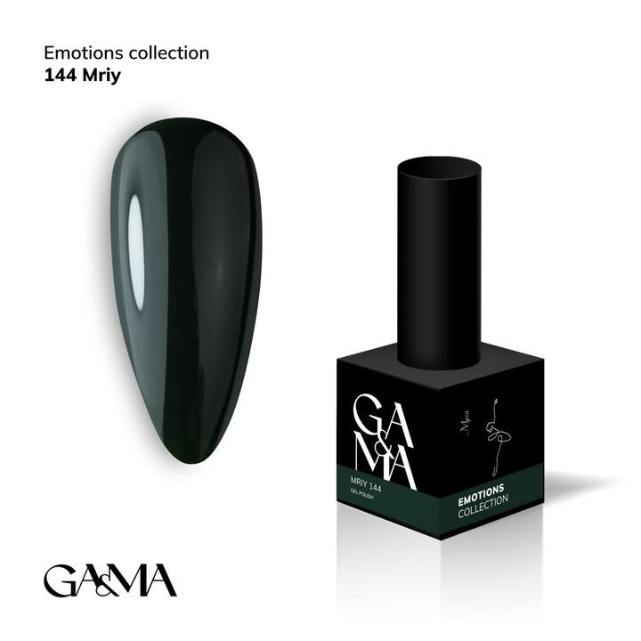 GA&MA. Gel polish #144 DREAM!, 10 ml, gel polish, RÊVE! #1