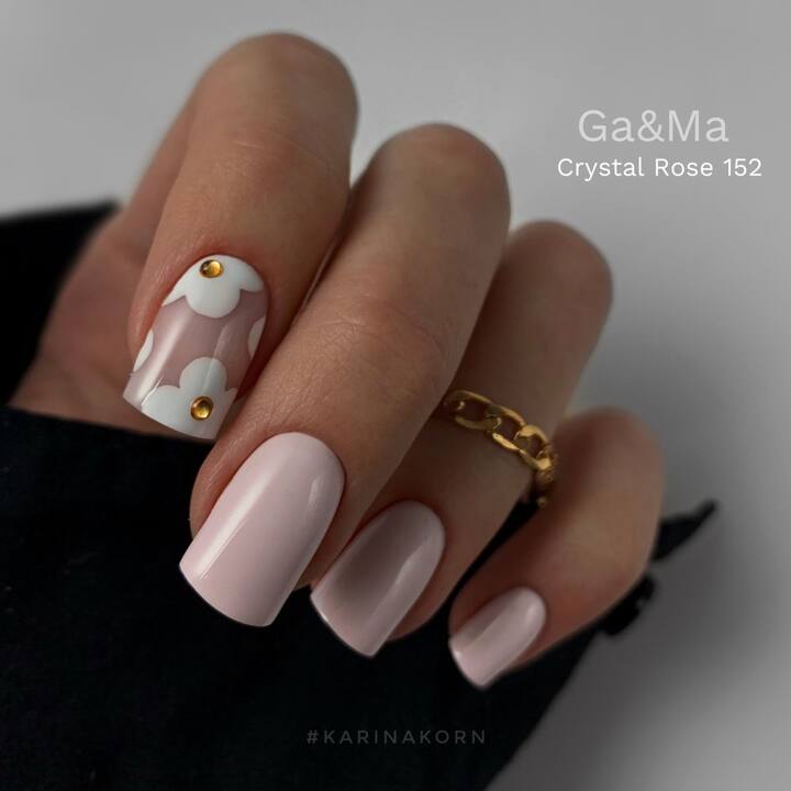 GA&MA. Gel polish #152 Cristal Rose, 10 ml, Gel-Lack #5