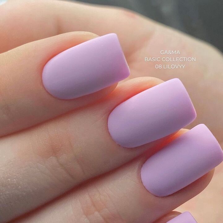 GA&MA. Gel polish #8 LILAC, 10 ml, гель-лак, ліловий #3