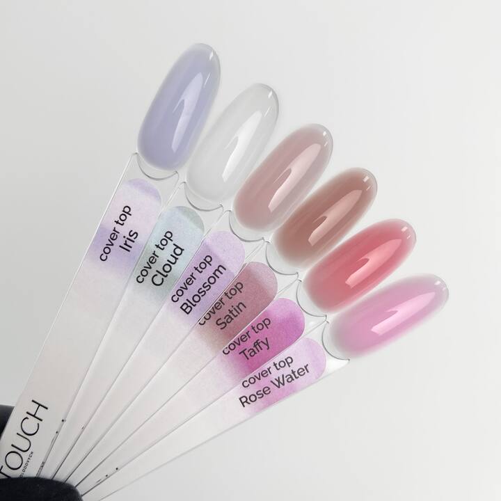 TOUCH. Cover Top coat, #01, Cloud, 13 ml #5