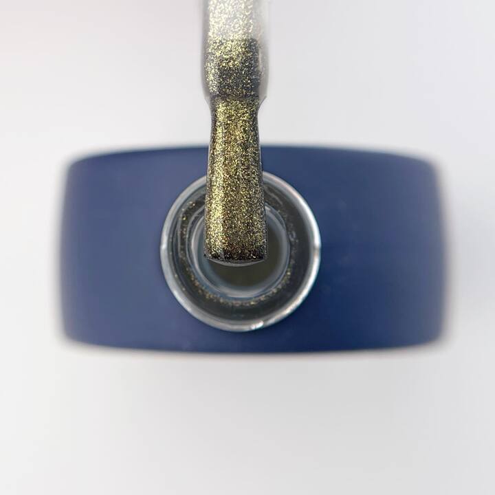 TOUCH. Mirror Top #1, Gold, 13 ml, топ з ефектом втирки, золотистий #2