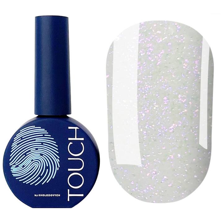TOUCH. Mirror Top #3, Violet, 13 ml, топ з ефектом втирки, фіолетовий #1