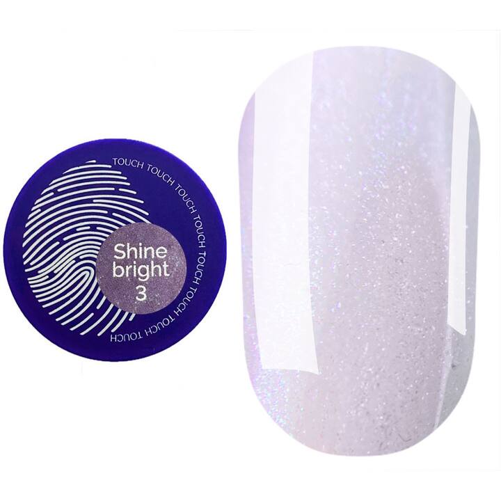 TOUCH. Gel Constructor, Brillo Brillante #3, 15 ml (sin pincel) #1