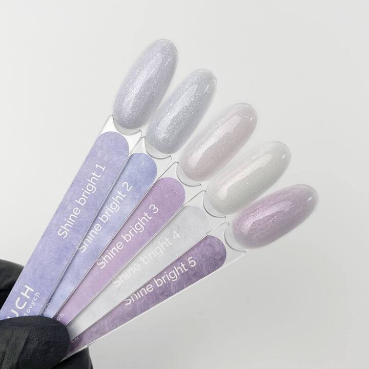 TOUCH. Builder Gel, Shine Bright #1, 15 ml (senza pennello) #3