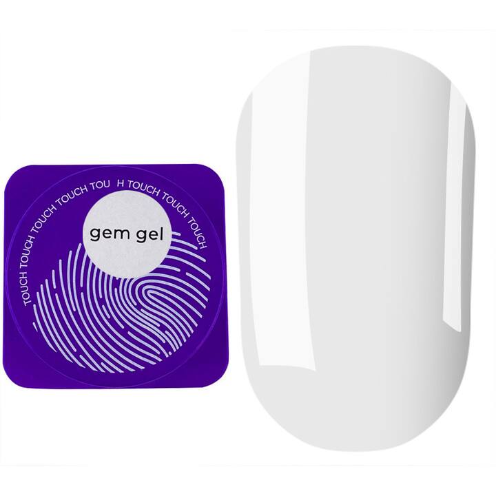 TOUCH. Gem Gel (3D gel), 5 ml, гель для нарощення тіпсів та об'ємних дизайнів #1
