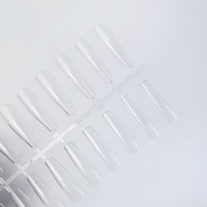 TOUCH. Gel Tips, Long Ballerina (Long Coffin), 240 pcs, Embouts en gel, Ballerina Long, 240 pièces #1