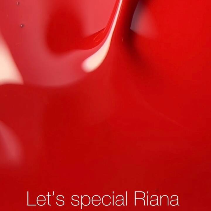 NOTD. "Let's Special" Gel Polish, RIANA, #117, 10 ml, яскраво-червоний гель-лак #3