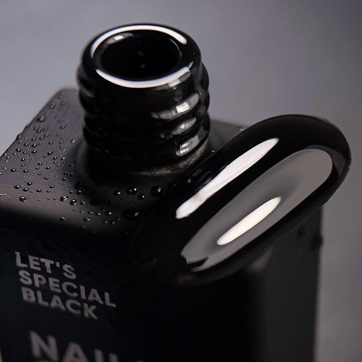 NOTD. "Let's Special" Gel Polish, Black, #033, 10 ml, чорний гель-лак #5