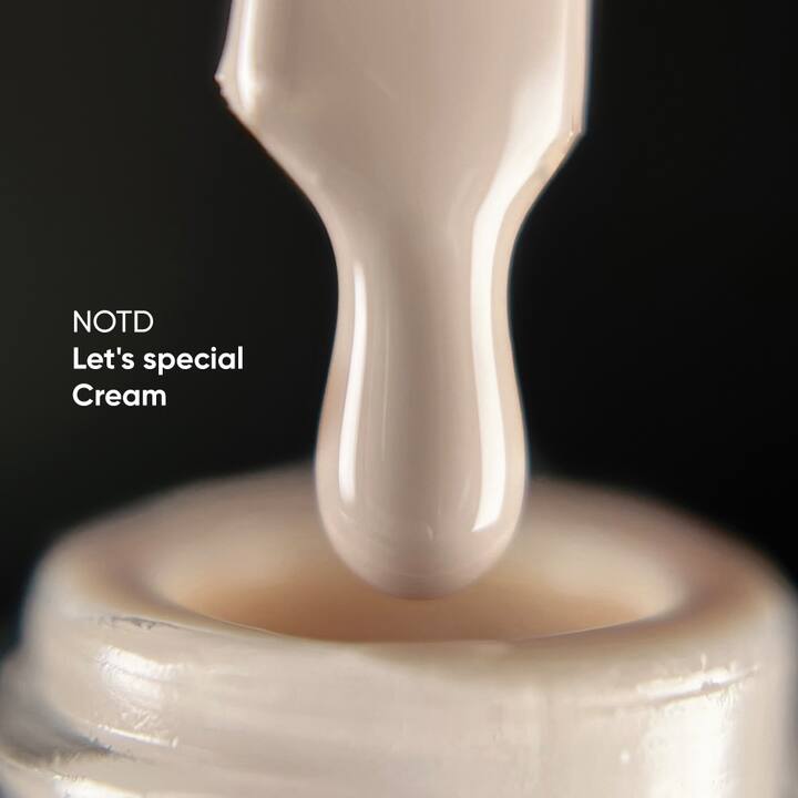 NOTD. "Let's Special" Gel Polish, Cream, #081, 10 ml, кремовий гель-лак #3