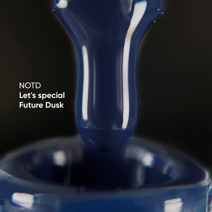NOTD Gel polish Let's Special Future Dusk, #321, 10 ml (blu scuro) #3