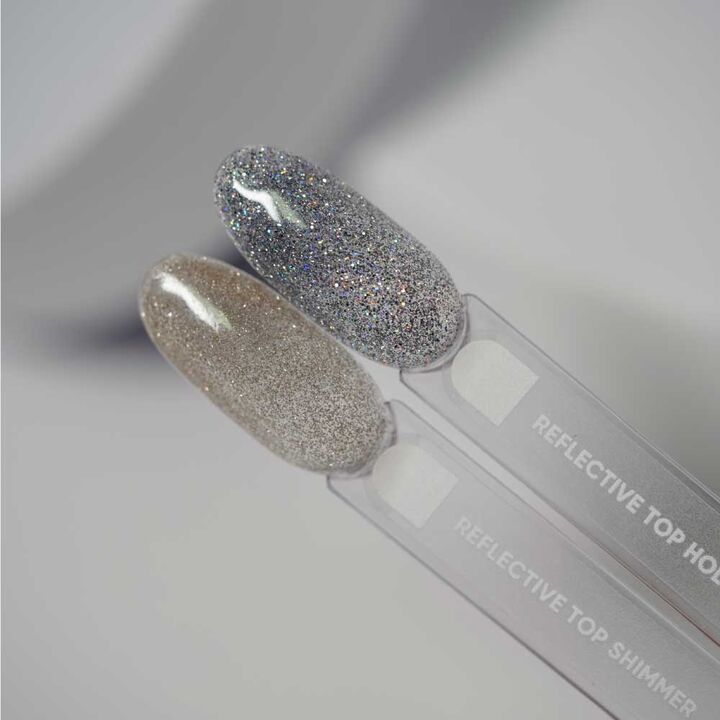 NOTN. Reflective Shimmer Top, 10 ml, світловідбиваючий топ з шимером #2
